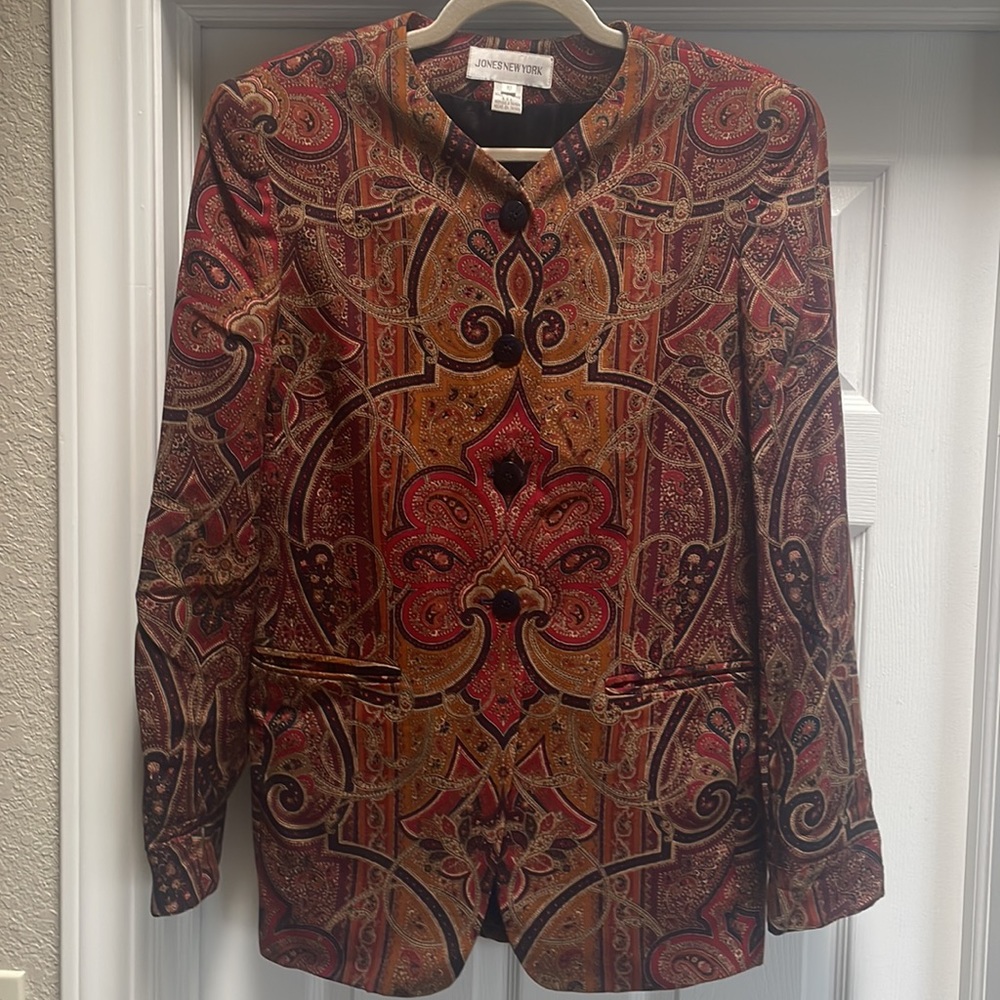 Jones New York 100% Wool Blazer/Jacket Size 10